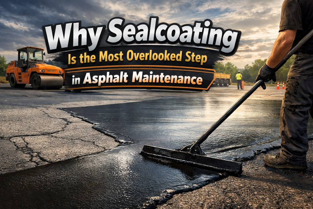 Why Sealcoating Is the Most Overlooked Step in Asphalt Maintenance